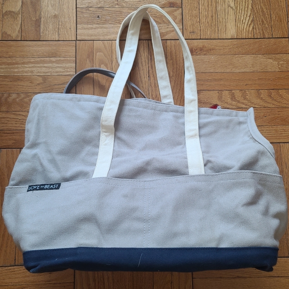 Love thy beast tote dog pet carrier small